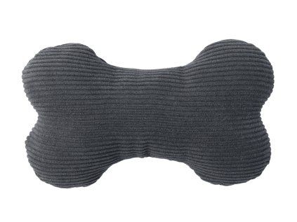 FuzzYard Life plyšová hračka kost šedá S
