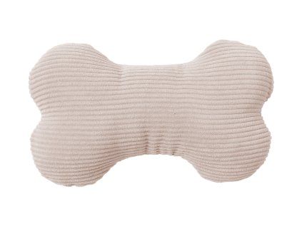 FuzzYard Life plyšová hračka kost krémová S