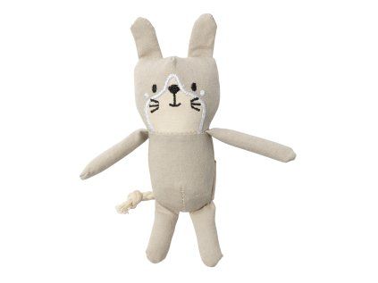 FuzzYard Life Cat plyšová hračka kočka krémová s šantou kočičí