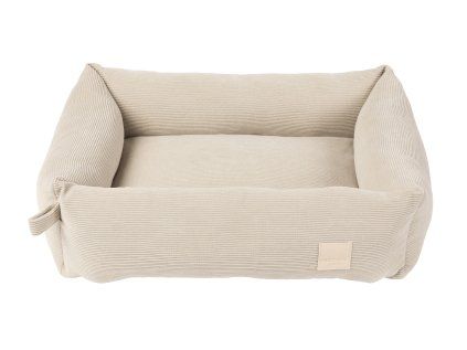 FuzzYard Life manšestrový pelech krémový S