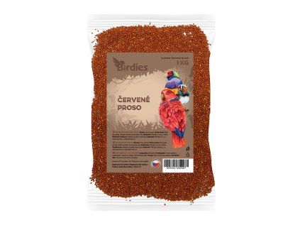 Birdies proso červené 1kg