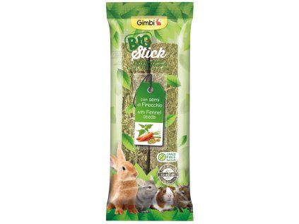 GIMBI Big stick s fenykovými semínky 2x70g