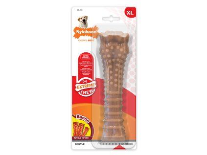 Nylabone hračka Extreme kost příchuť slanina XL