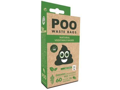M-Pets Poo sáčky na trus, máta 60ks