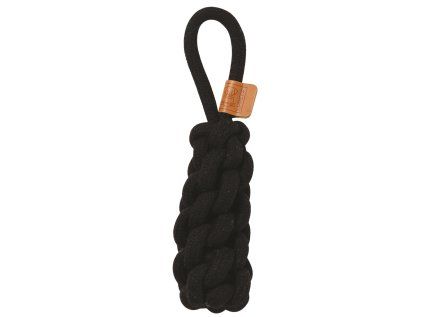 M-Pets Coto bavlněná hračka pešek černý 22 cm