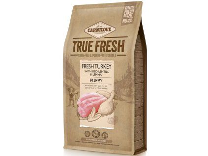 Carnilove True Fresh Puppy turkey 4 kg