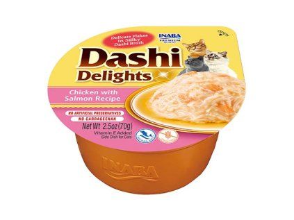 Dashi Delights vanička kuře s lososem 70 g