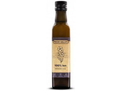 Fresh Valley lněný olej 250ml
