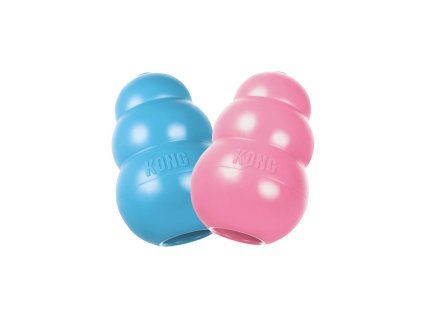 KONG Puppy hračka gumový granát XS - více barevných variant