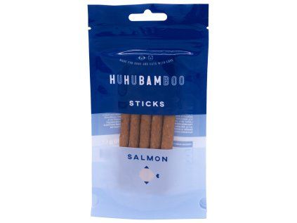 Huhubamboo lososové sticks 30g