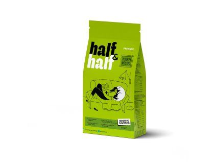 Half&Half Cat Sensitive krůta 2 kg