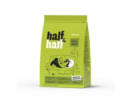 Half&Half Cat Sensitive krůta 0,3 kg