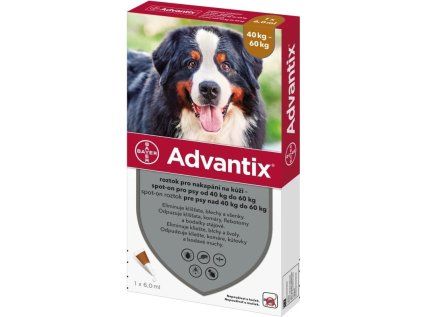 Advantix S.O. antip. pes 40-60 kg 1 x 6ml