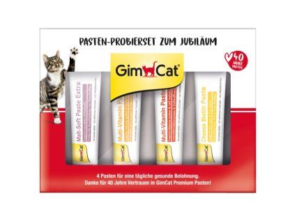 GimCat pasty pro kočky multipack 4x15g
