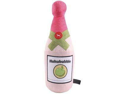Huhubamboo plyšová hračka pro psy šampaňské růžové M 37cm