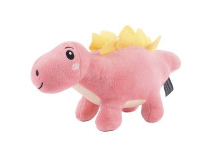 Huhubamboo plyšová hračka pro psy dinosaur 22cm - mix designů