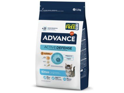 ADVANCE CAT kitten kure a ryze 1,5kg