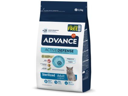 ADVANCE CAT sterilized kruti 1,5kg