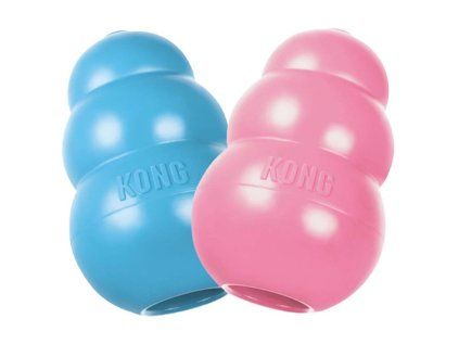 KONG Puppy hračka gumový granát M