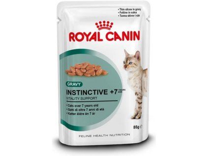 Royal Canin Instinctive 7+ kapsička s omáčkou pro stárnoucí kočky 85g