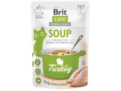 Brit Care Cat Soup with Turkey 75 g