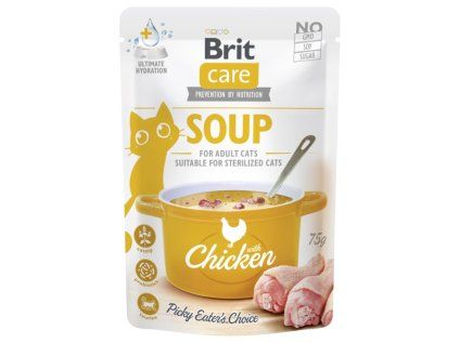 Brit Care Cat Soup with Chicken 75 g