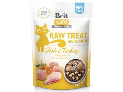 Brit RAW Treat Cat Hair&Skin 40 g