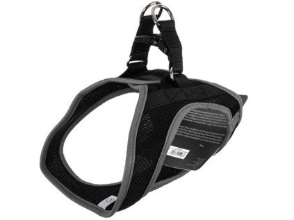 Postroj Gimborn Alfresco Mesh S 37-40 cm černý