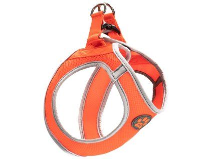 Postroj Gimborn Alfresco Mesh XL 52-56 cm oranžový