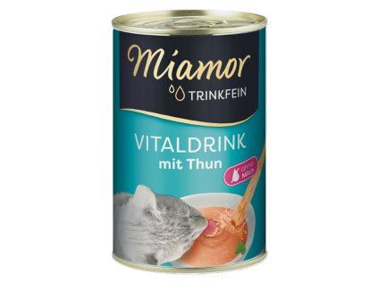 Finnern Miamor Trinkfein Vitaldrink tuňák 135ml
