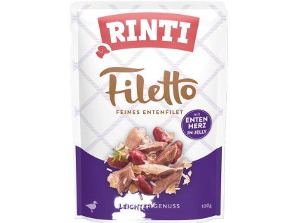 RINTI FILET kapsička kachna a kachní srdce 100g