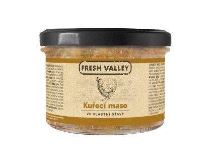 fresh valley sklenice kureci 200g