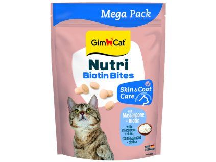 GimCat Nutri Biotin Bites tablety s mascarpone 425 g