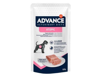 Veterinární kapsička pro psy ADVANCE VD Dog Atopic 150 g