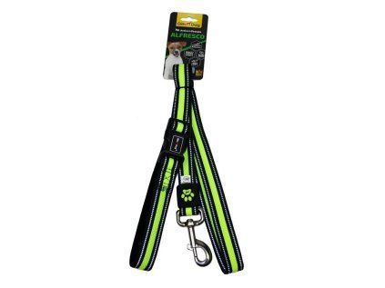 Nylonové vodítko GimBorn Mesh žluté 120 cm