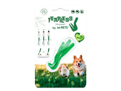 Háčky na klíšťata M-Pets sada 3 kusů