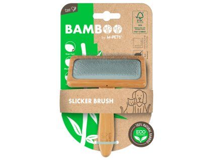 Bambusový kartáč M-Pets velikost M