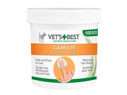 Čisticí utěrky na oči pro psy Vet's Best 100 ks