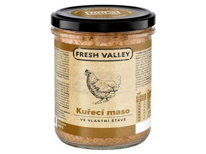 Sklenice Fresh Valley s kuřecím masem 400 g