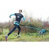 I-Dog ALM Opale vodítko s amortizérem silný pes, modré 240cm